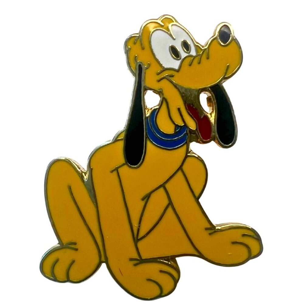 Disney Trading Pin, Pluto Sitting, Classic Mickey & Friends, Disney Parks